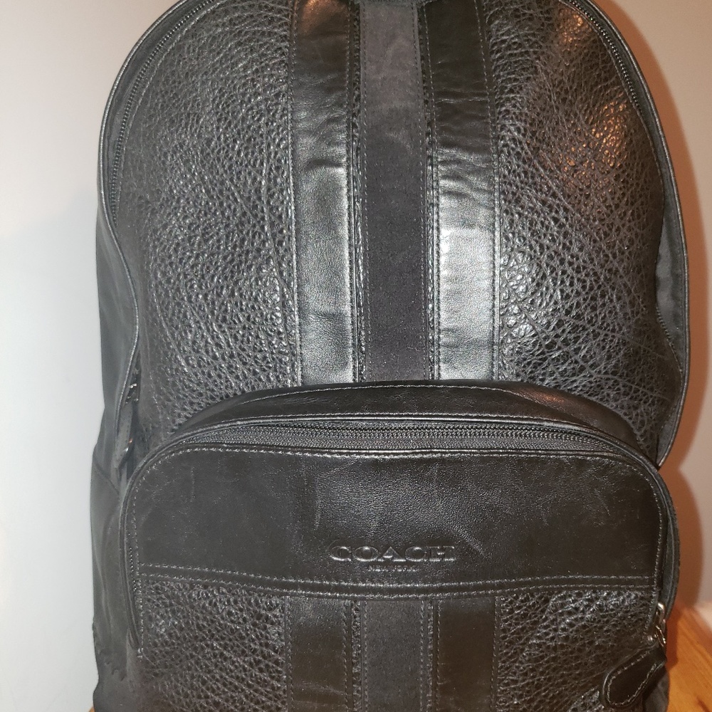Coach Charles Backpack w/ Baseball Stitch Style